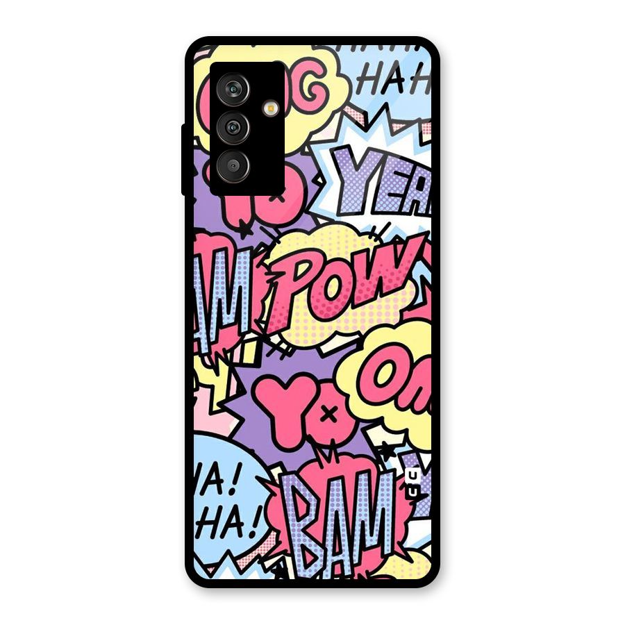 Bam Omg Glass Back Case for Galaxy M13