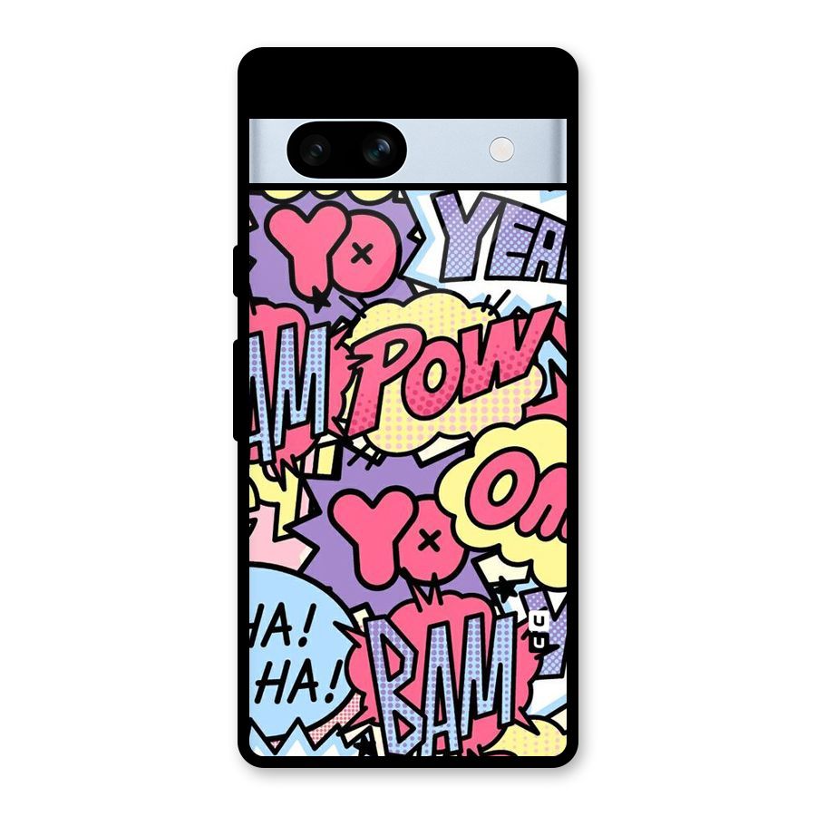 Bam Omg Glass Back Case for Google Pixel 7a