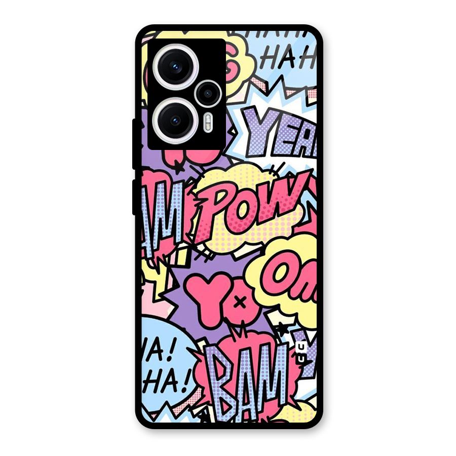 Bam Omg Glass Back Case for Poco F5