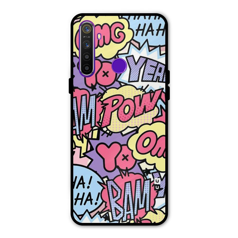 Bam Omg Glass Back Case for Realme 5s