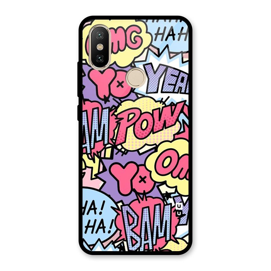 Bam Omg Glass Back Case for Redmi A2