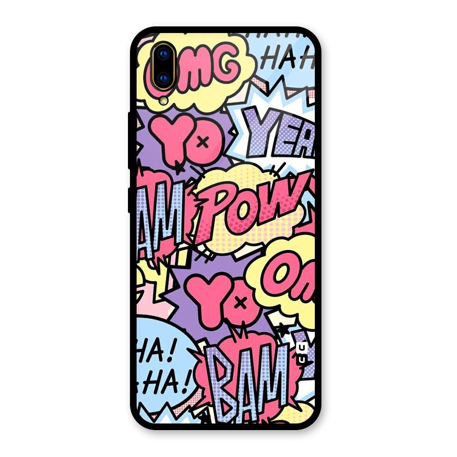 Bam Omg Glass Back Case for Vivo V11 Pro