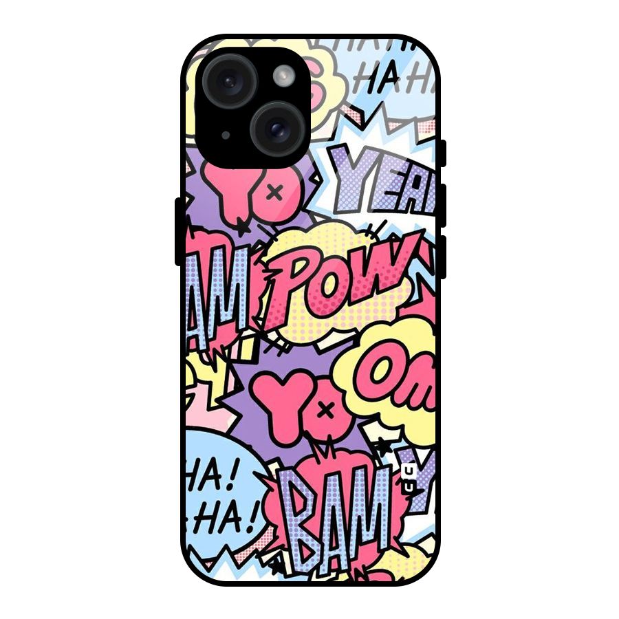 Bam Omg Glass Back Case for iPhone 15