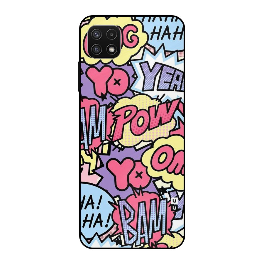 Bam Omg Metal Back Case for Galaxy A22 5G