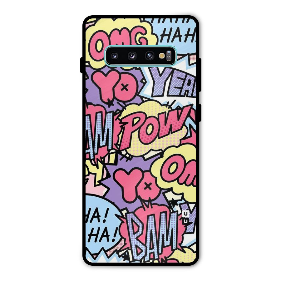 Bam Omg Metal Back Case for Galaxy S10 Plus