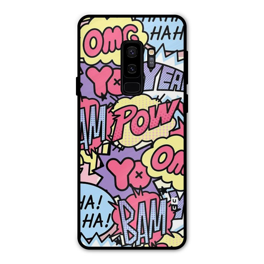 Bam Omg Metal Back Case for Galaxy S9 Plus
