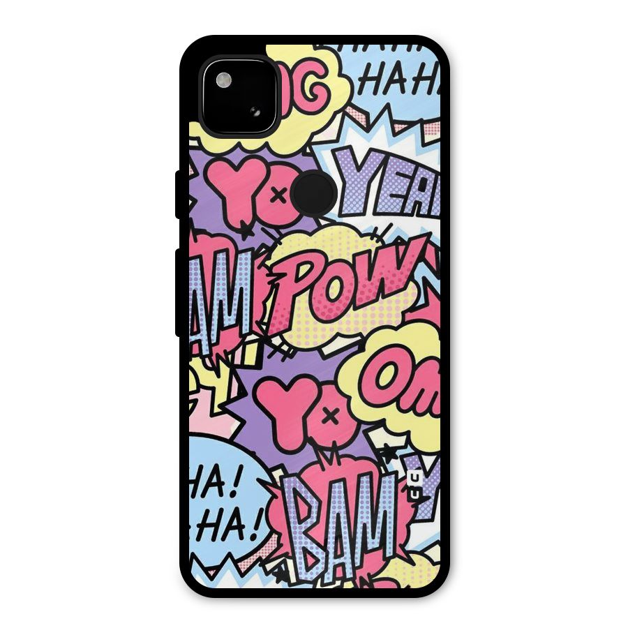 Bam Omg Metal Back Case for Google Pixel 4a