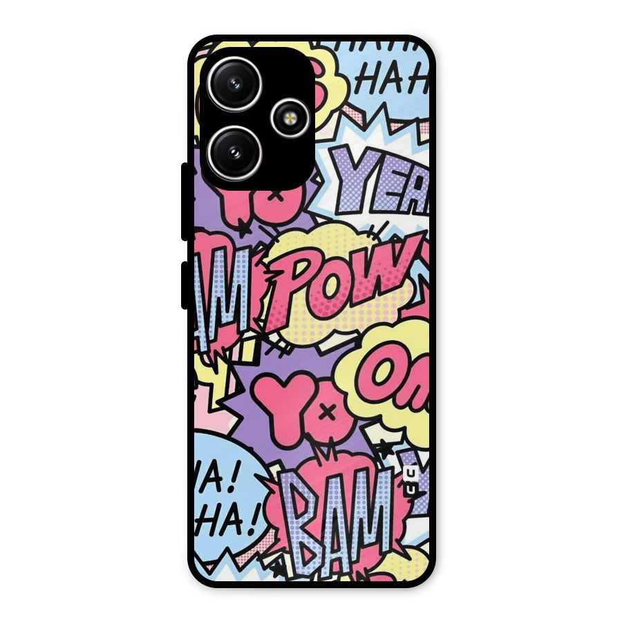 Bam Omg Metal Back Case for Poco M6 Pro