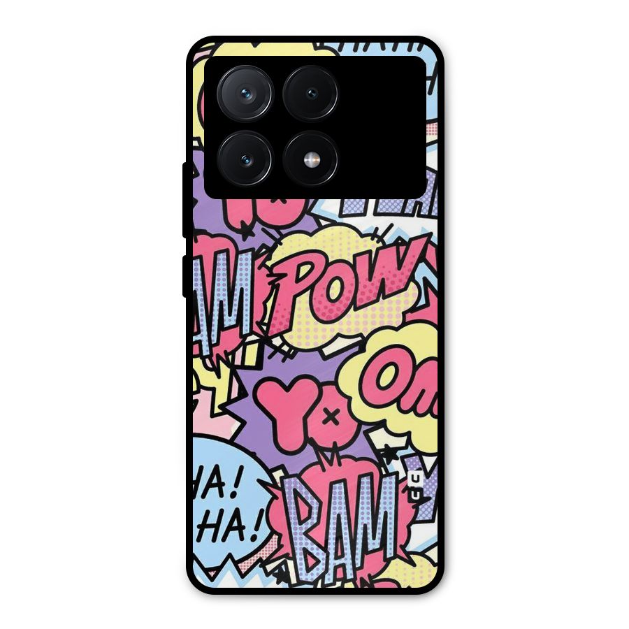 Bam Omg Metal Back Case for Poco X6 Pro