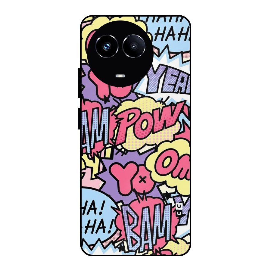 Bam Omg Metal Back Case for Realme Narzo 60X
