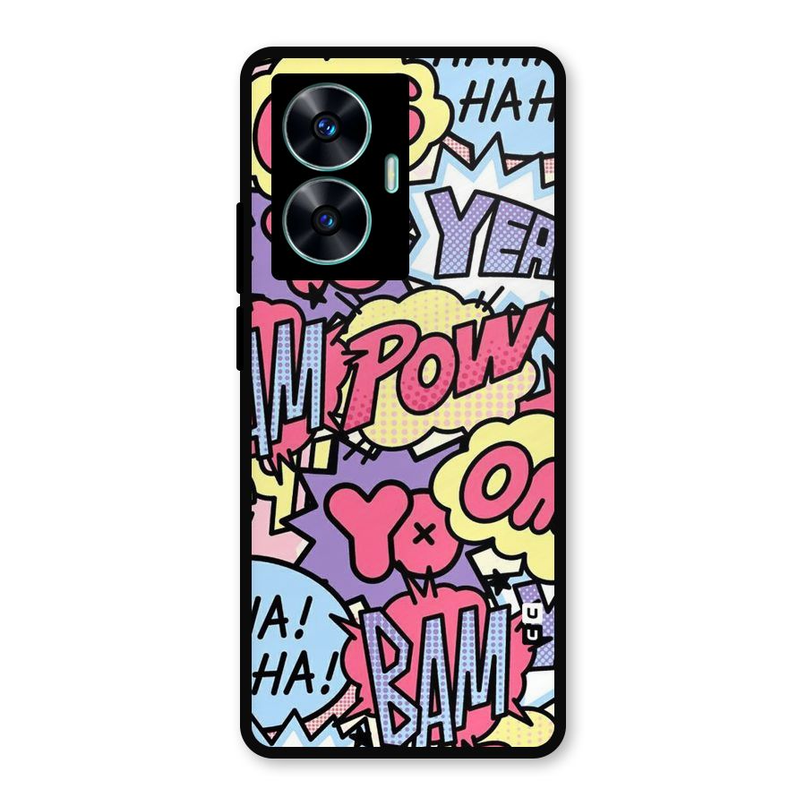 Bam Omg Metal Back Case for Realme Narzo N55