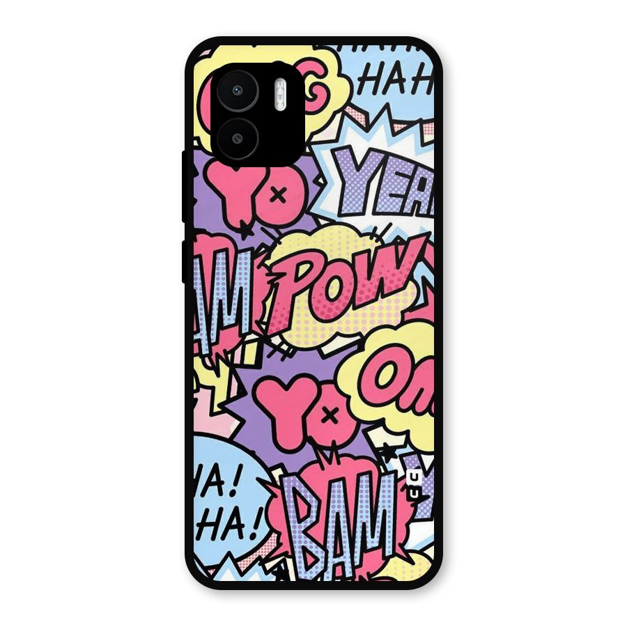Bam Omg Metal Back Case for Redmi A2