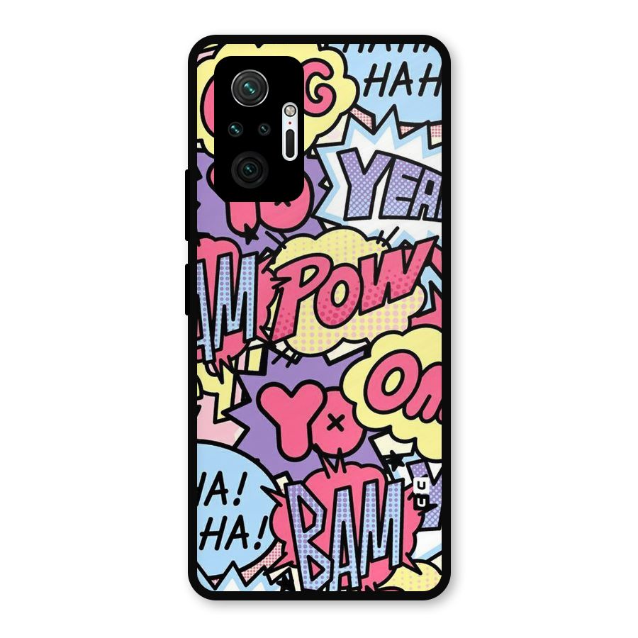 Bam Omg Metal Back Case for Redmi Note 10 Pro