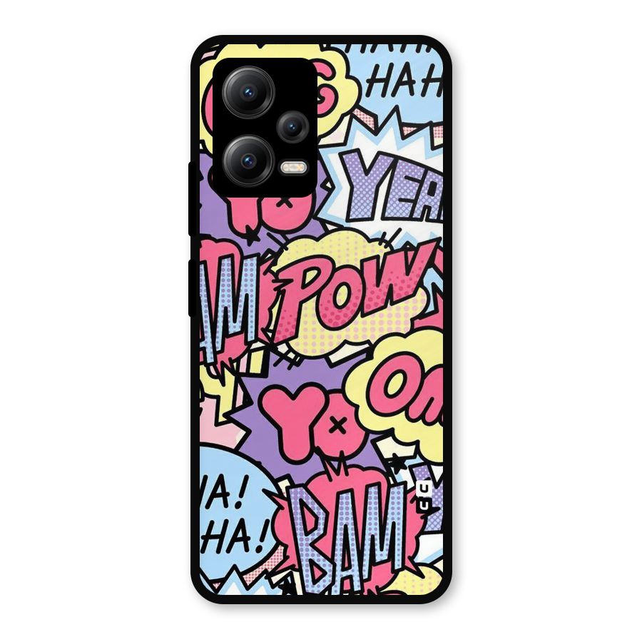 Bam Omg Metal Back Case for Redmi Note 12 5G