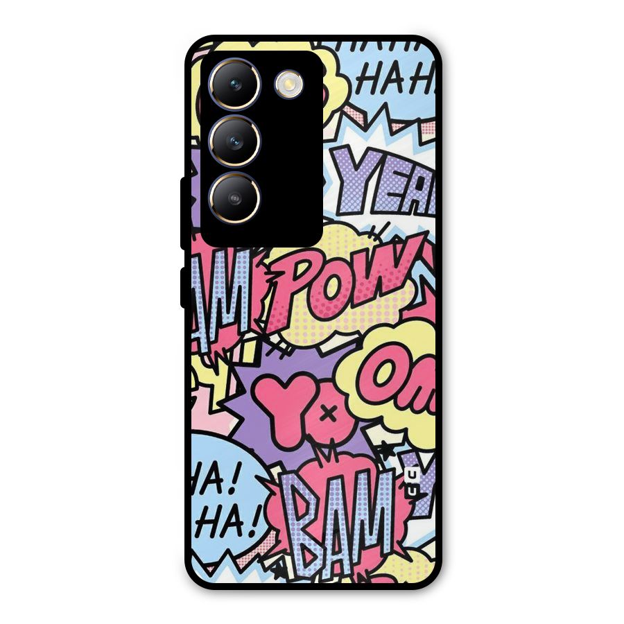Bam Omg Metal Back Case for Vivo T3 5G