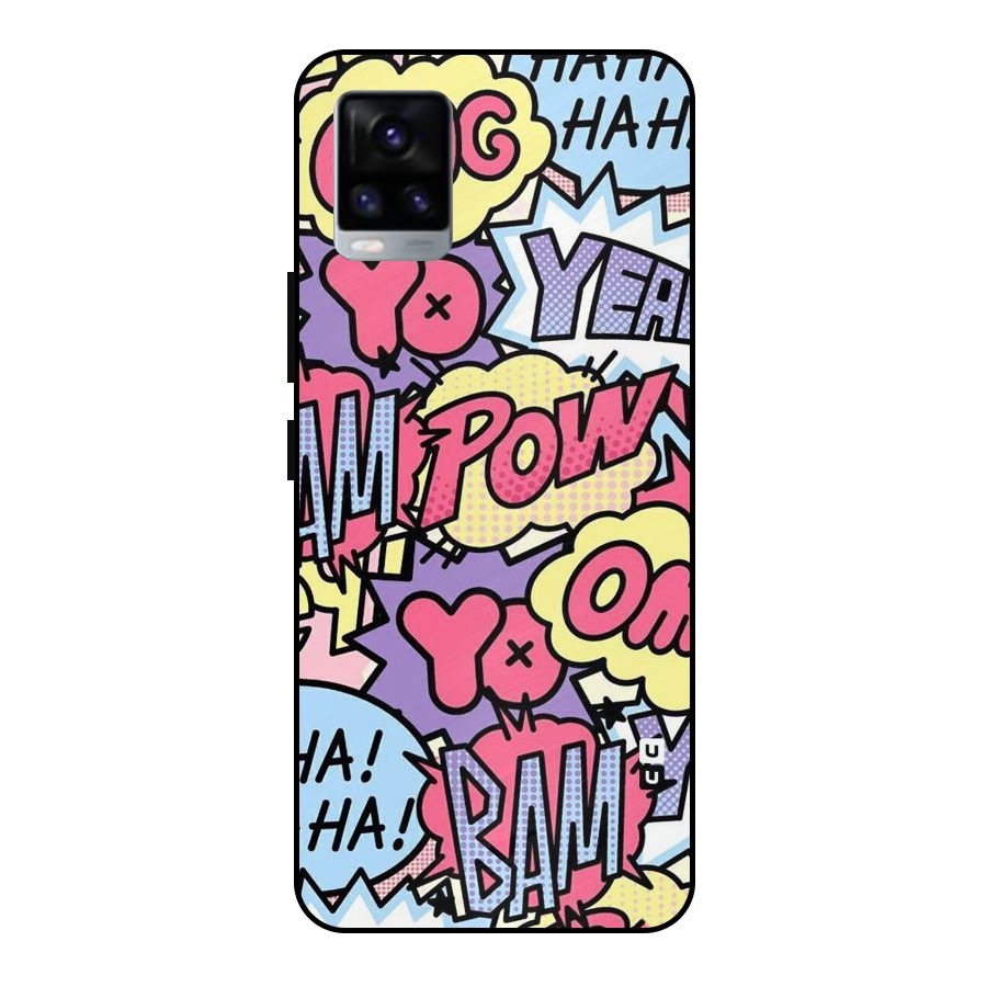 Bam Omg Metal Back Case for Vivo V20 2021