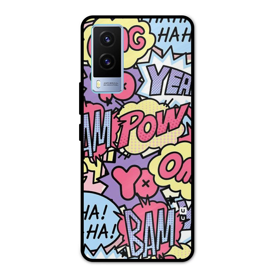 Bam Omg Metal Back Case for Vivo V21e 5G