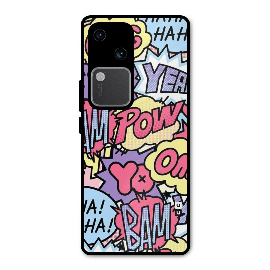 Bam Omg Metal Back Case for Vivo V30 Pro