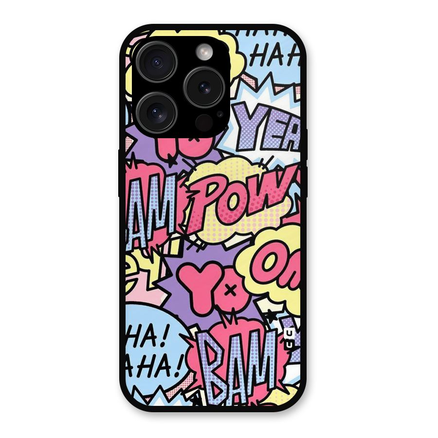 Bam Omg Metal Back Case for iPhone 15 Pro