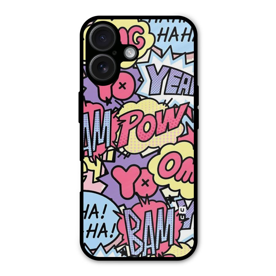Bam Omg Metal Back Case for iPhone 16