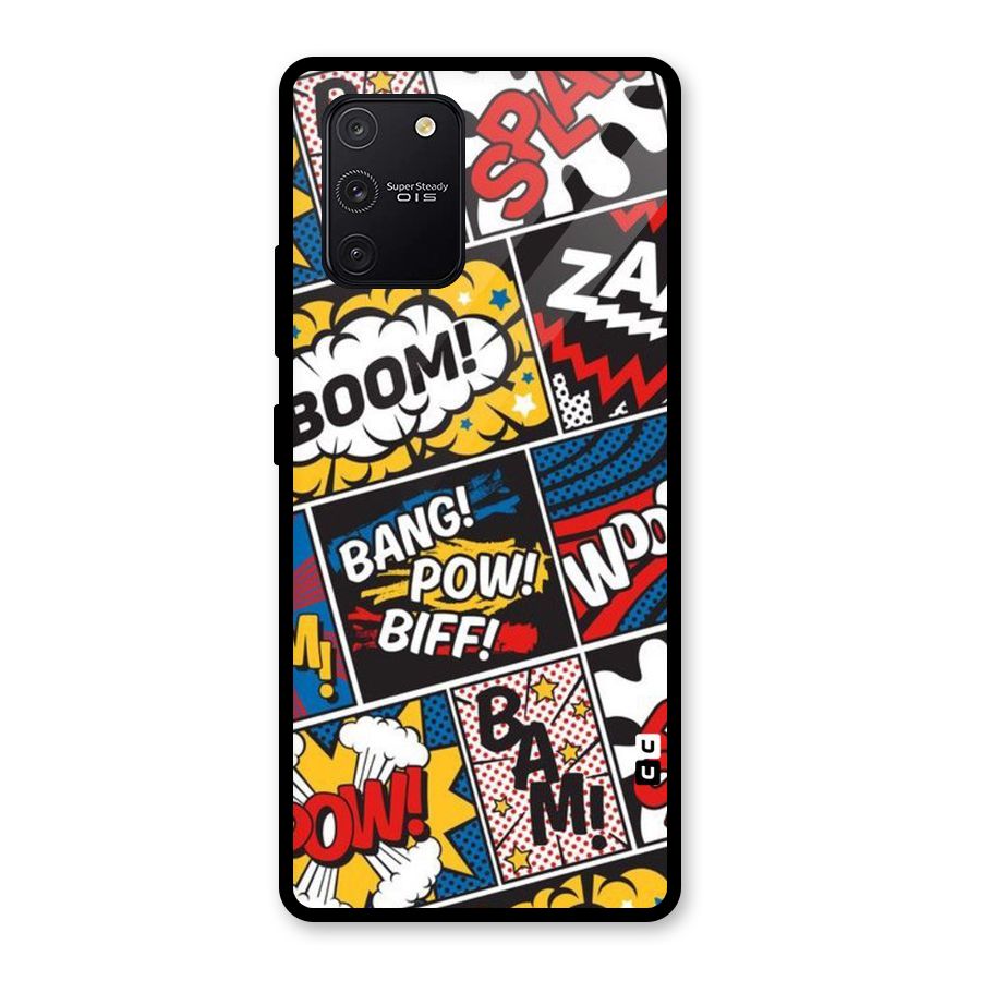 Bam Pattern Glass Back Case for Galaxy S10 Lite