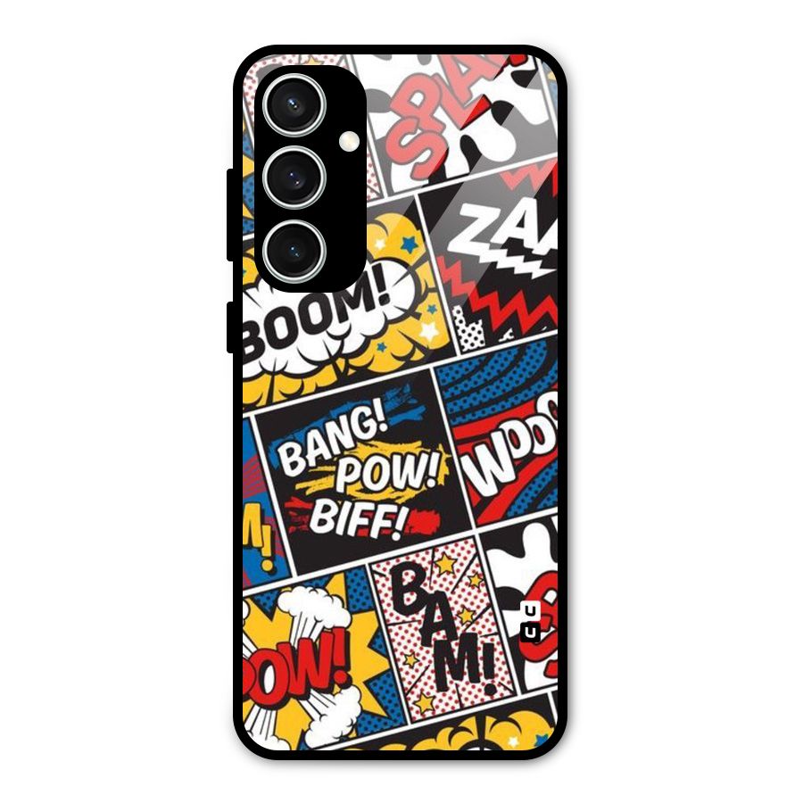 Bam Pattern Glass Back Case for Galaxy S23 FE