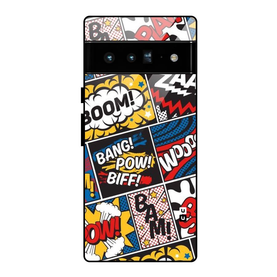 Bam Pattern Glass Back Case for Google Pixel 6 Pro