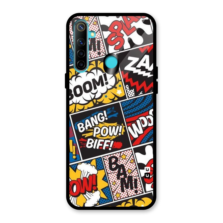Bam Pattern Glass Back Case for Realme Narzo 10