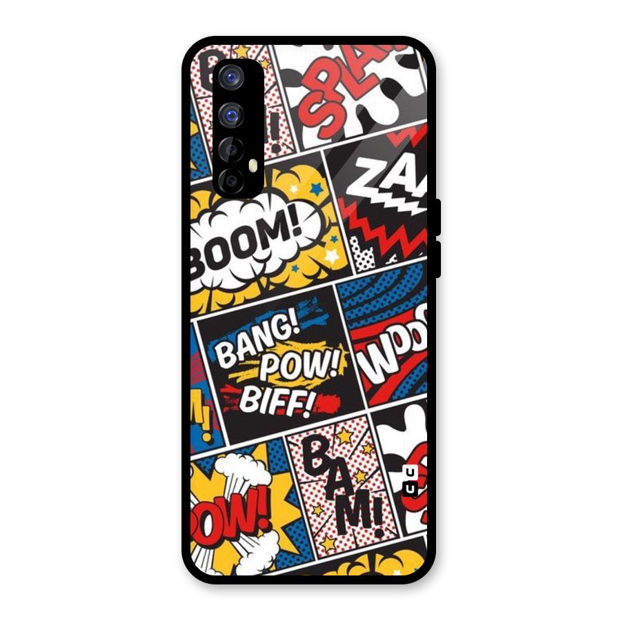 Bam Pattern Glass Back Case for Realme Narzo 20 Pro