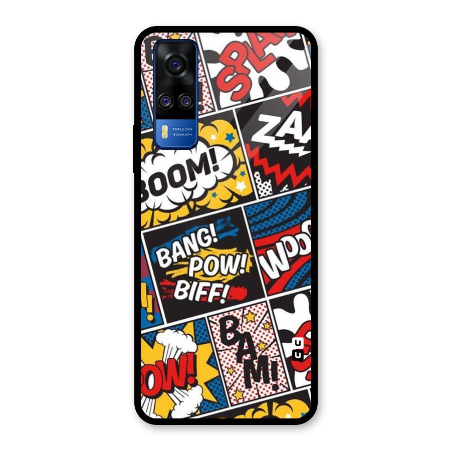 Bam Pattern Glass Back Case for Vivo Y31