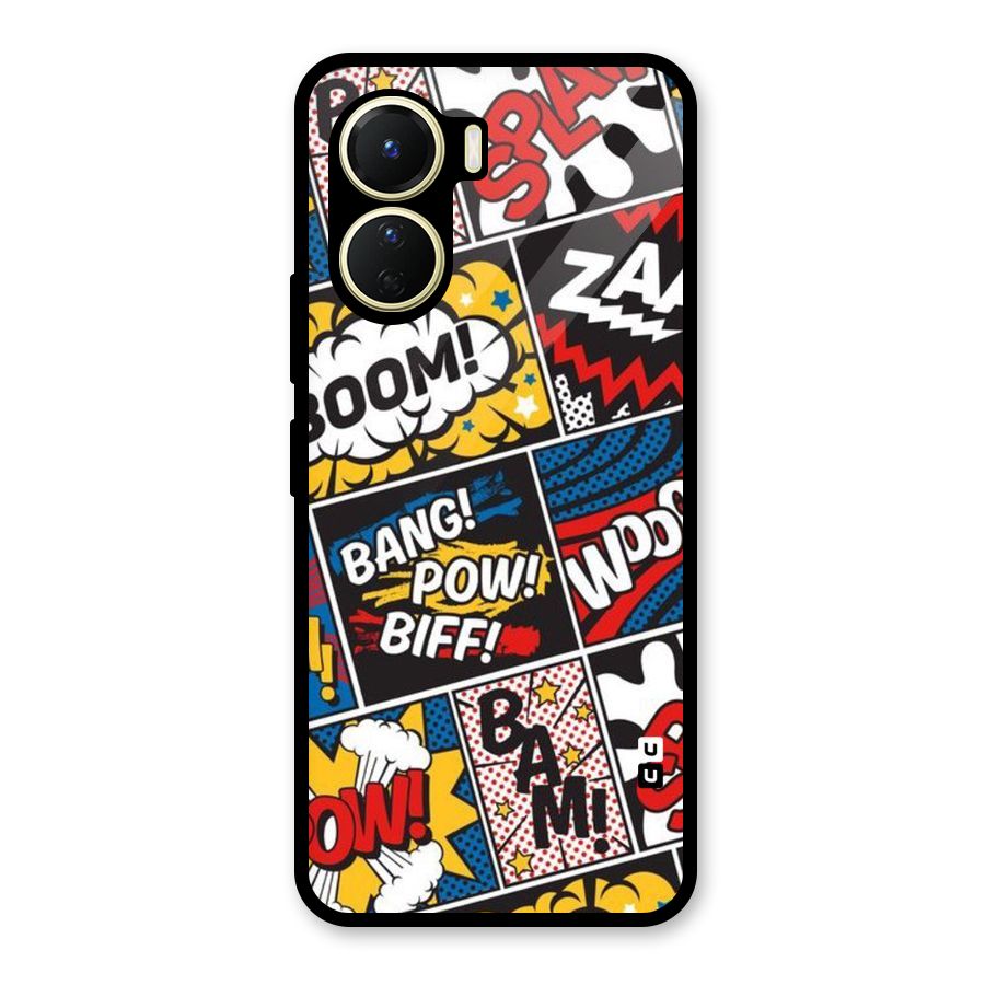 Bam Pattern Glass Back Case for Vivo Y56