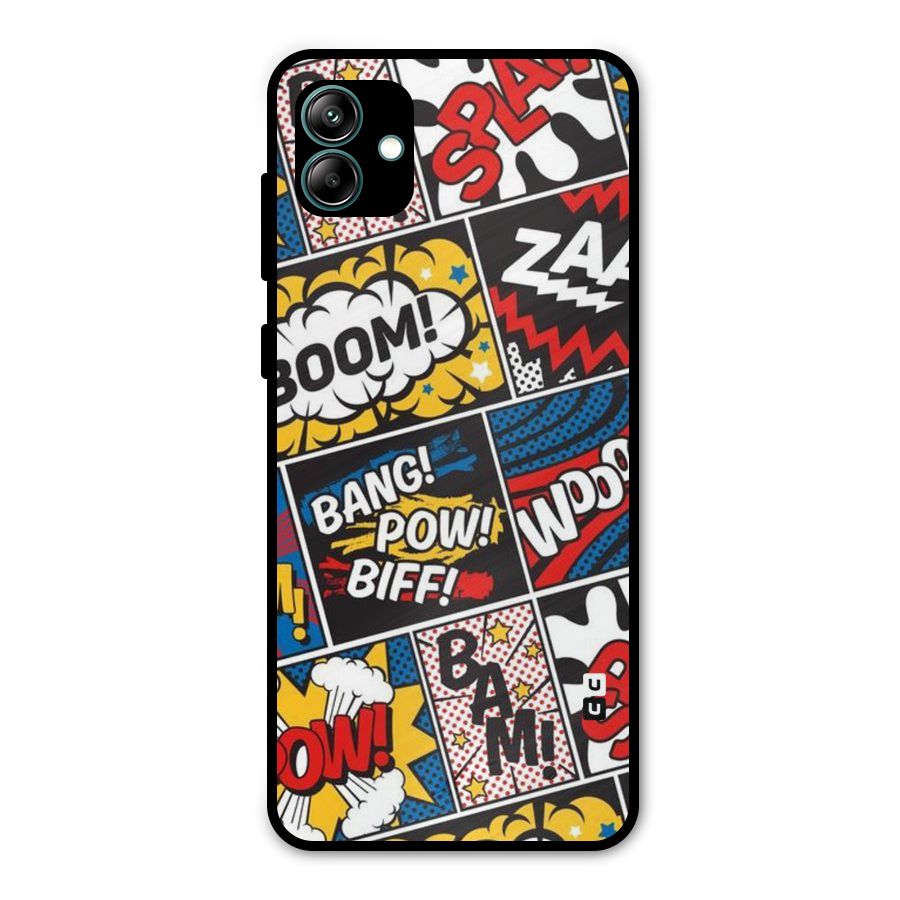 Bam Pattern Metal Back Case for Galaxy A04