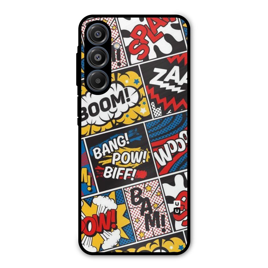 Bam Pattern Metal Back Case for Galaxy A16 5G