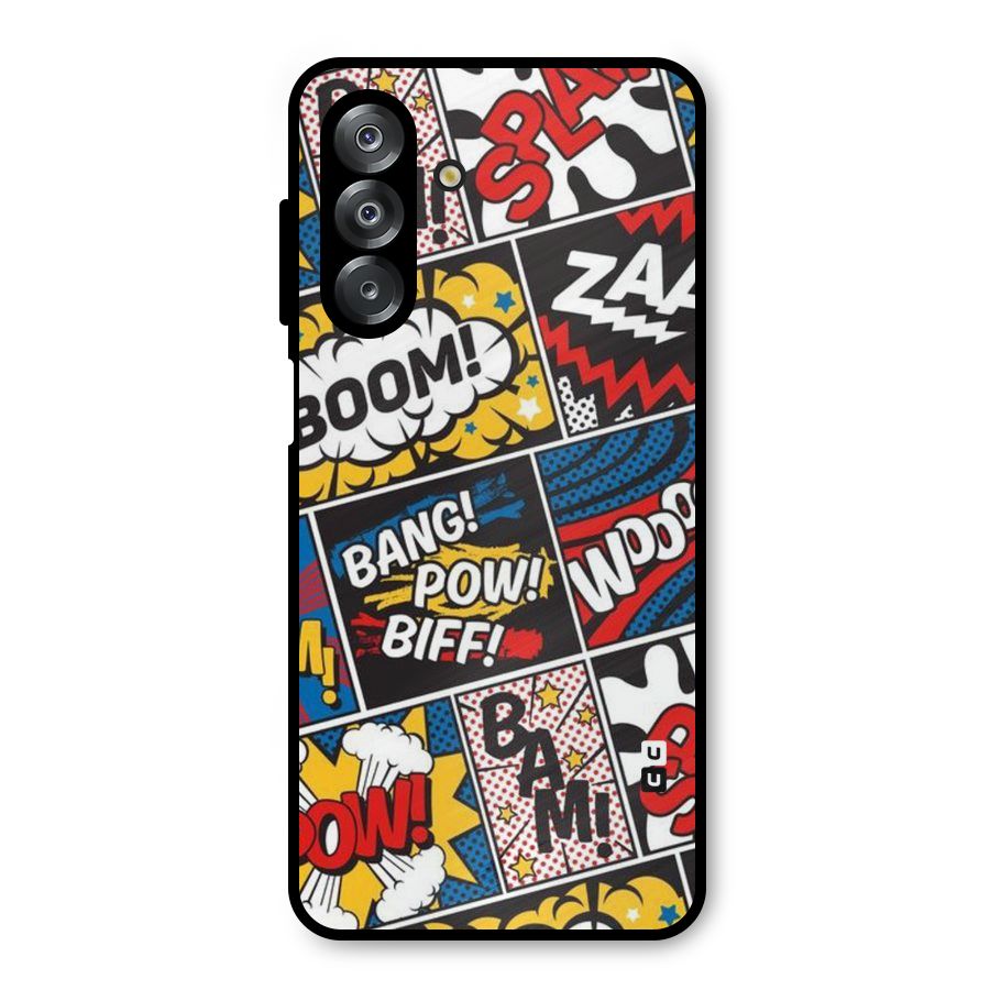 Bam Pattern Metal Back Case for Galaxy A26