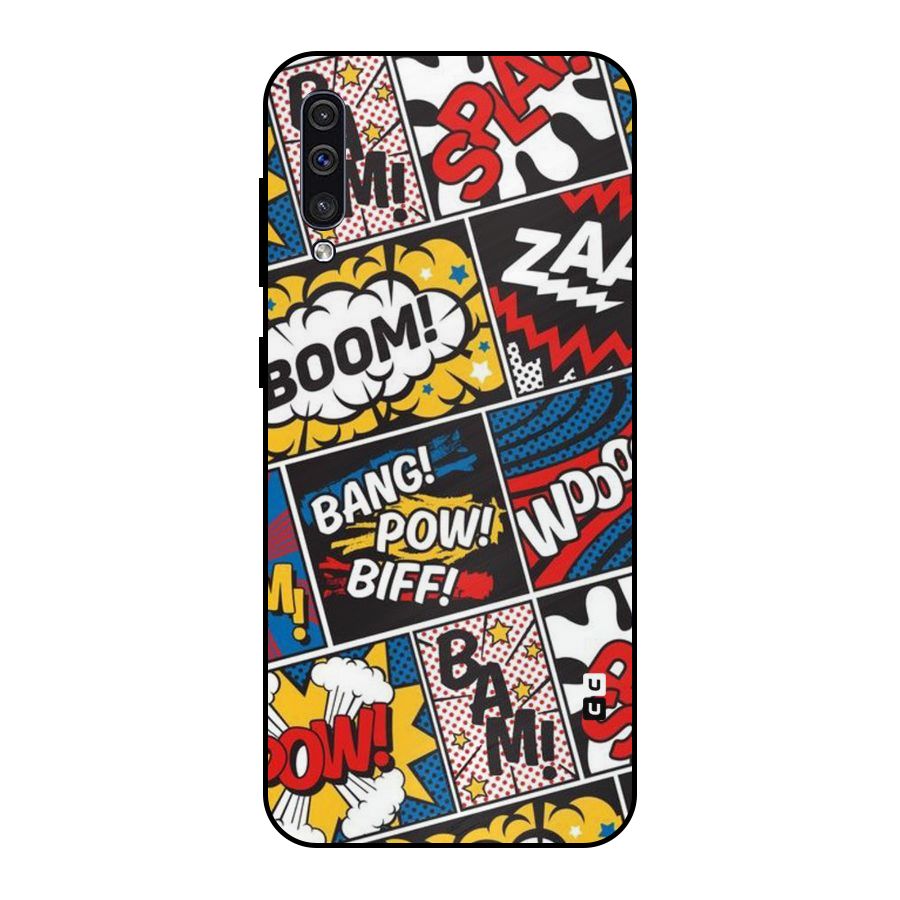 Bam Pattern Metal Back Case for Galaxy A30s