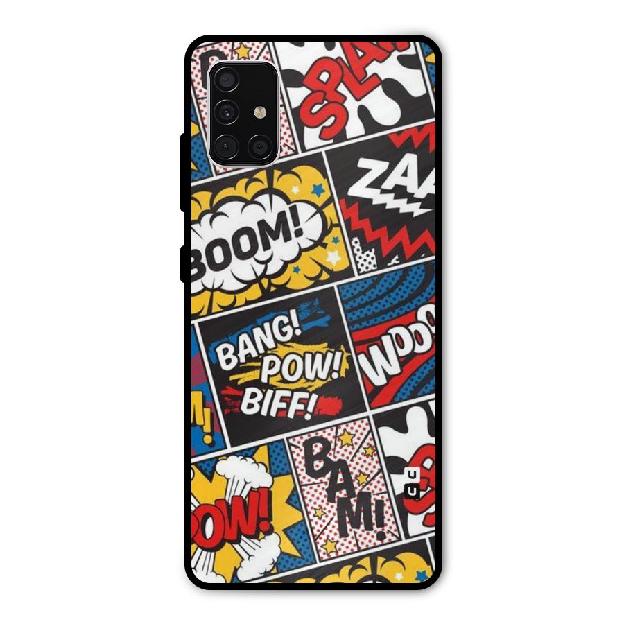 Bam Pattern Metal Back Case for Galaxy A51