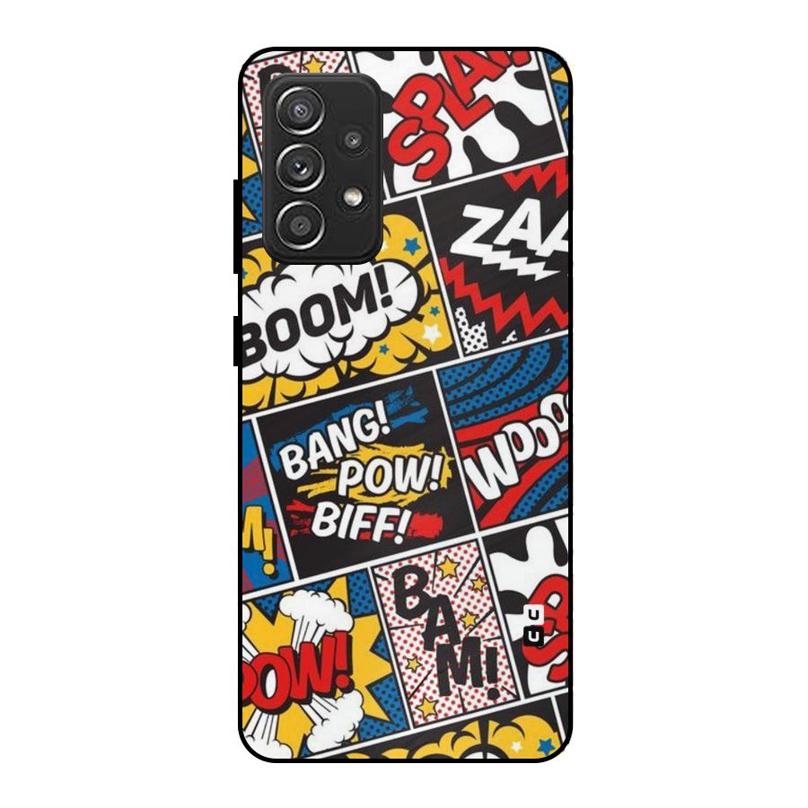 Bam Pattern Metal Back Case for Galaxy A52s 5G