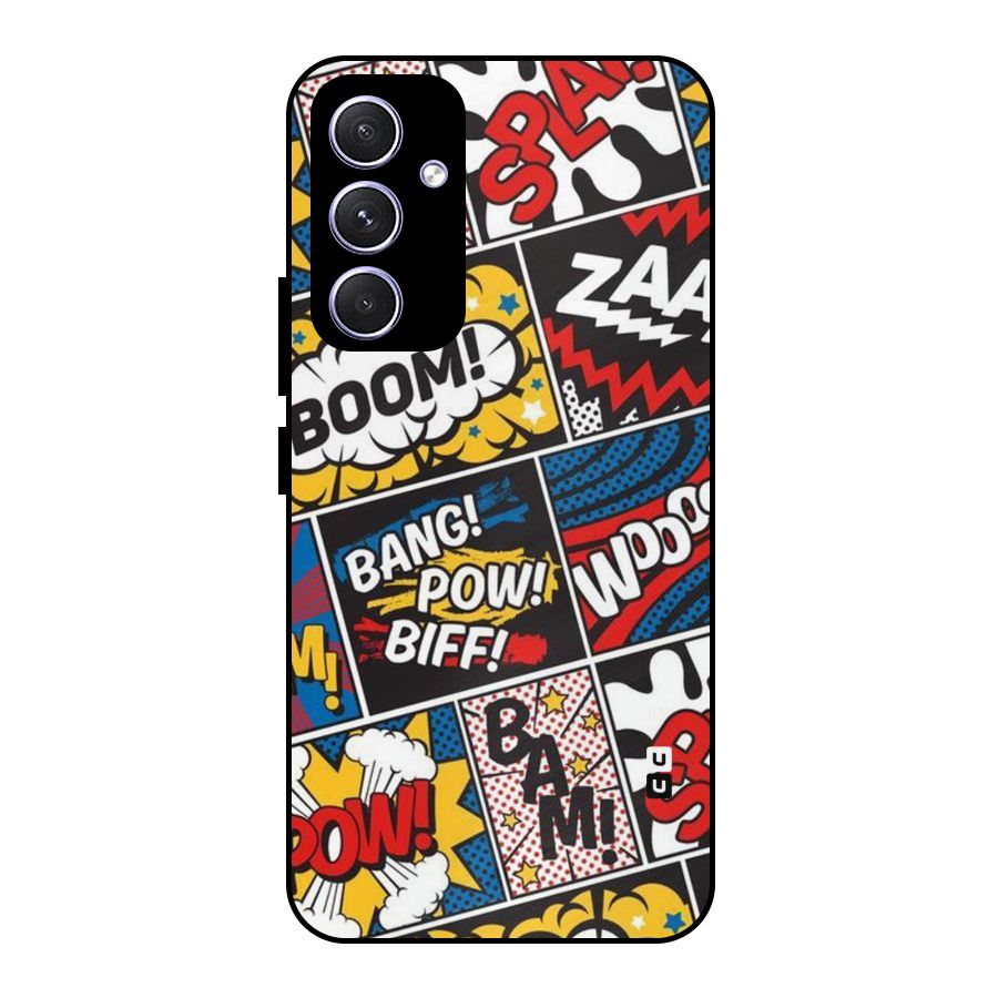 Bam Pattern Metal Back Case for Galaxy A54