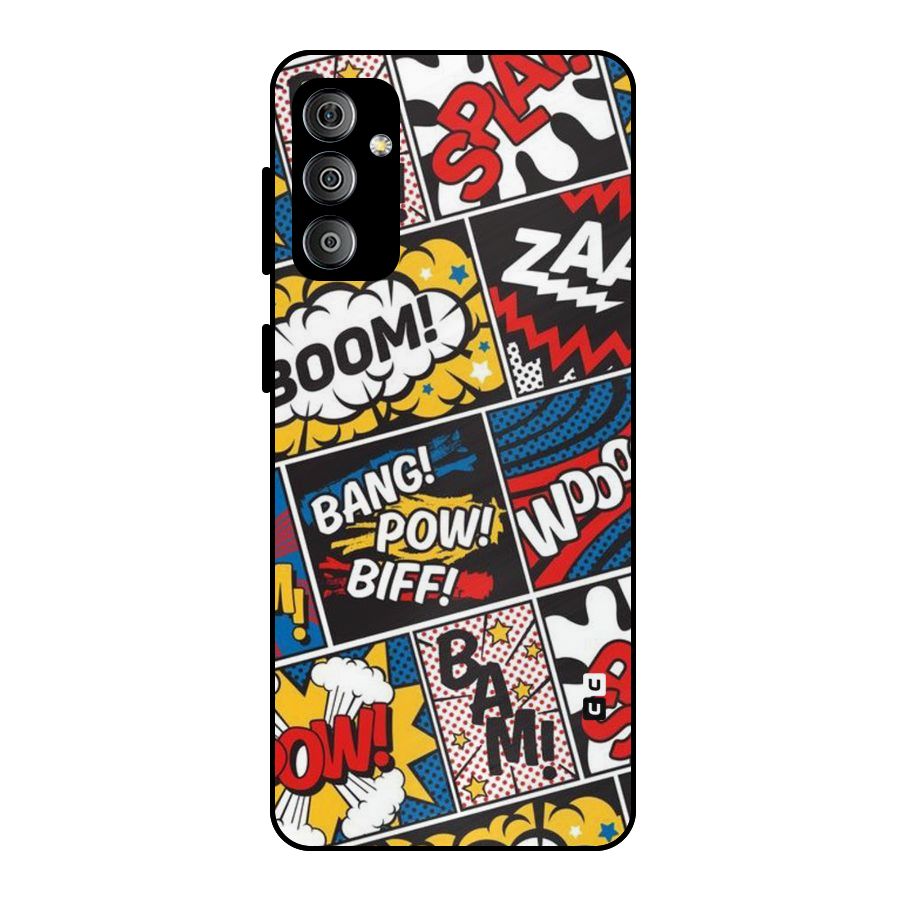 Bam Pattern Metal Back Case for Galaxy F23