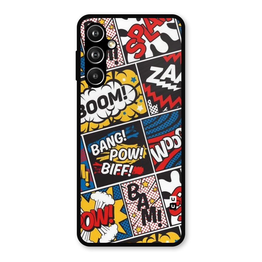 Bam Pattern Metal Back Case for Galaxy F54