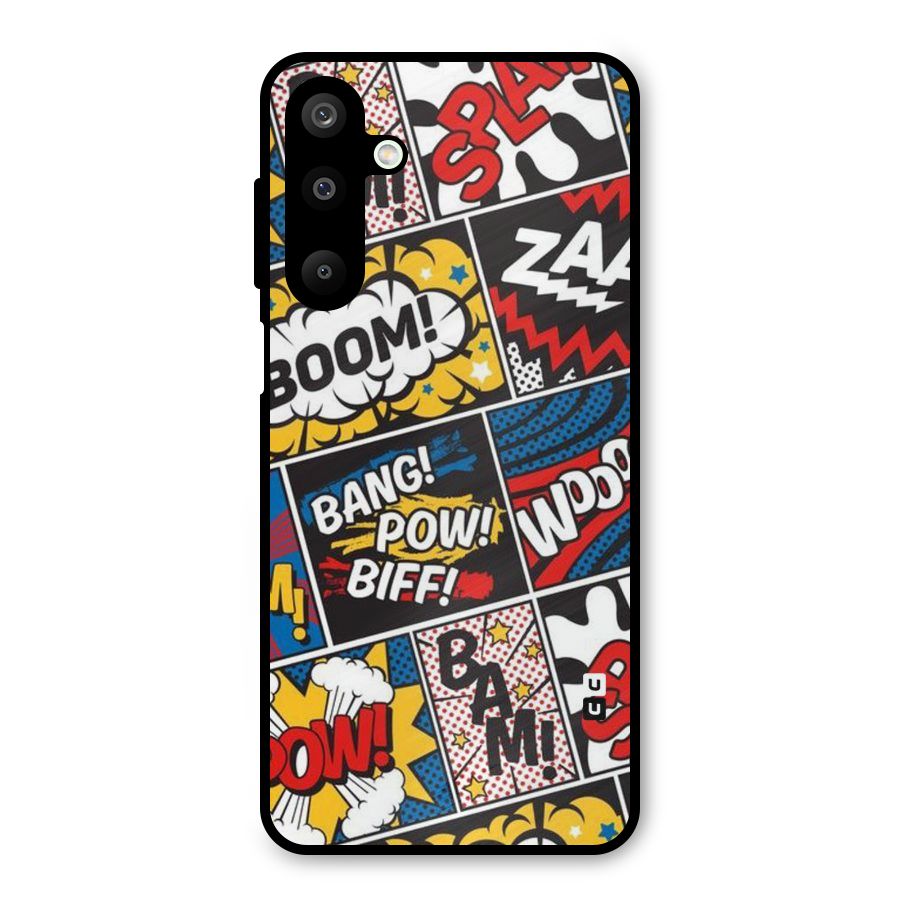 Bam Pattern Metal Back Case for Galaxy M16