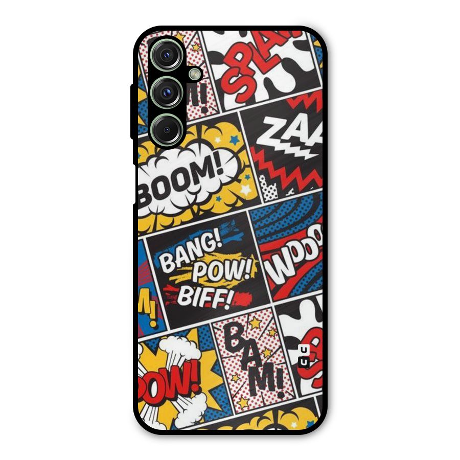 Bam Pattern Metal Back Case for Galaxy M34