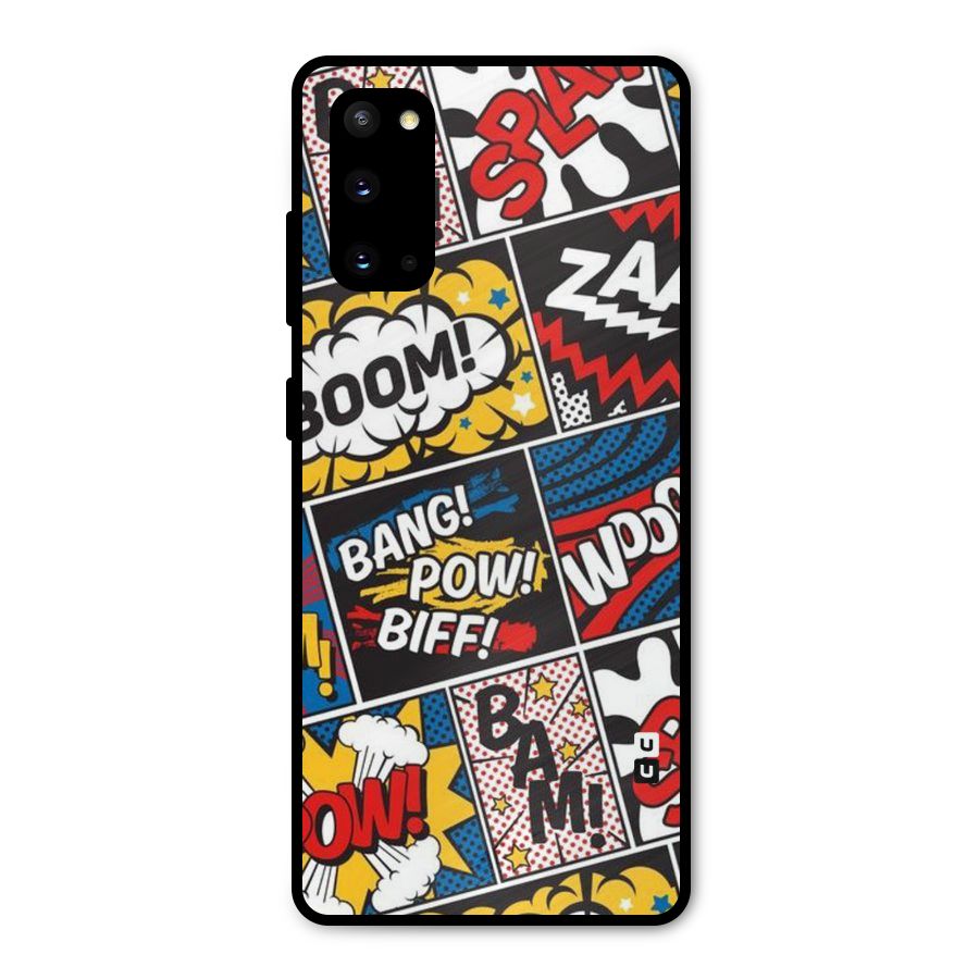 Bam Pattern Metal Back Case for Galaxy S20
