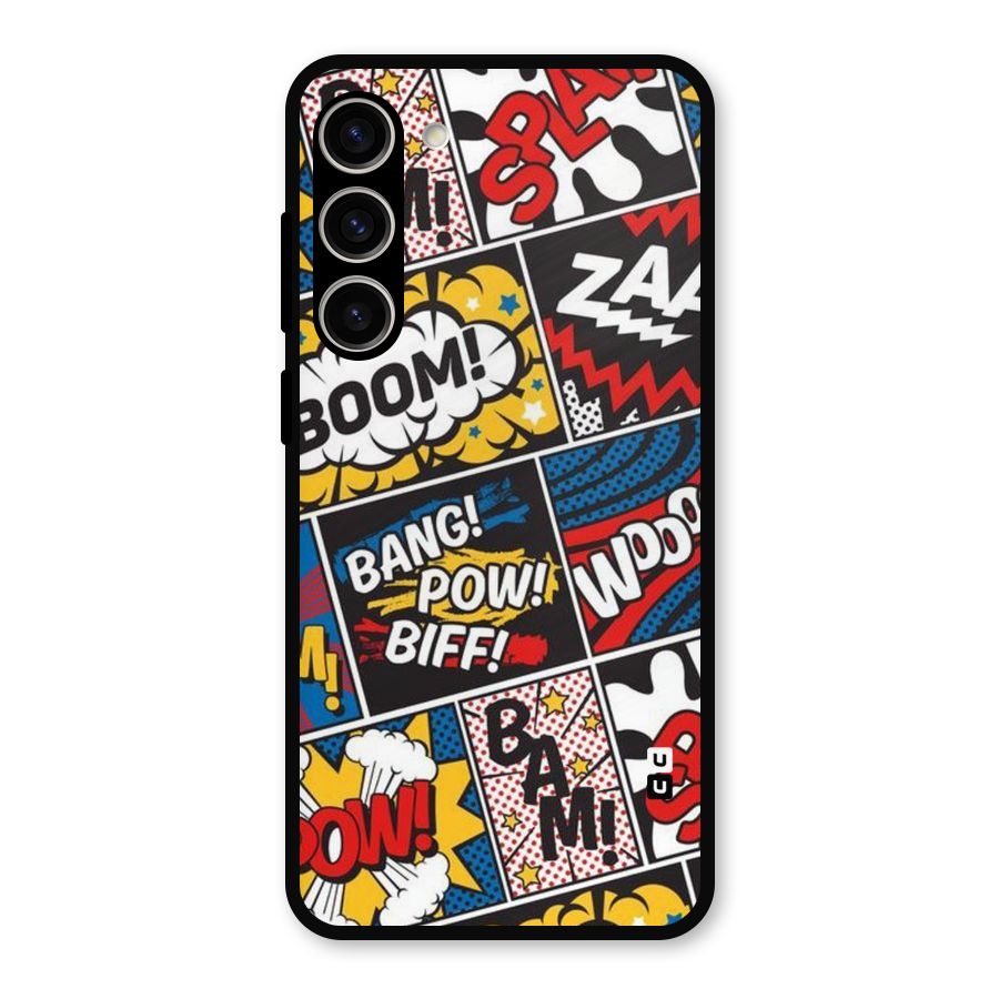 Bam Pattern Metal Back Case for Galaxy S23 Plus