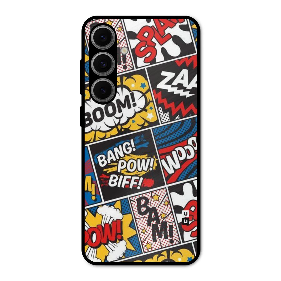 Bam Pattern Metal Back Case for Galaxy S24 FE