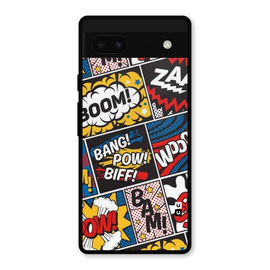 Bam Pattern Metal Back Case for Google Pixel 6a