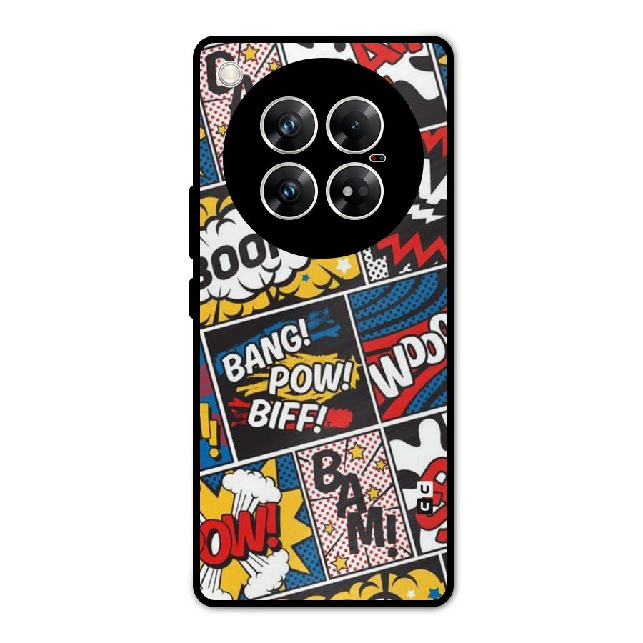 Bam Pattern Metal Back Case for Infinix Zero 40 5G
