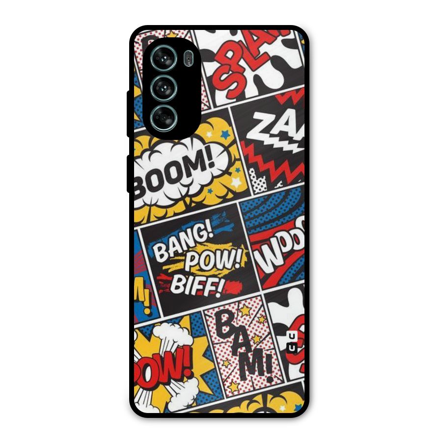 Bam Pattern Metal Back Case for Moto G62