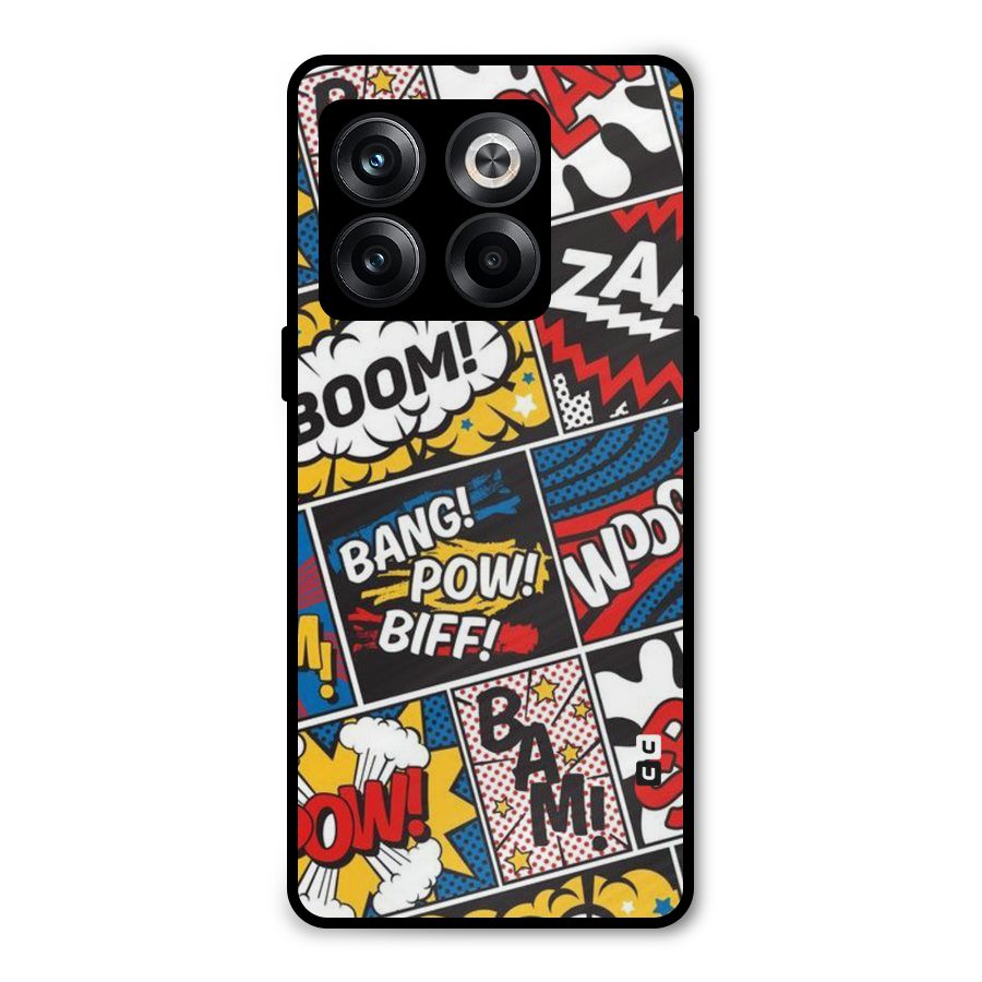 Bam Pattern Metal Back Case for OnePlus 10T