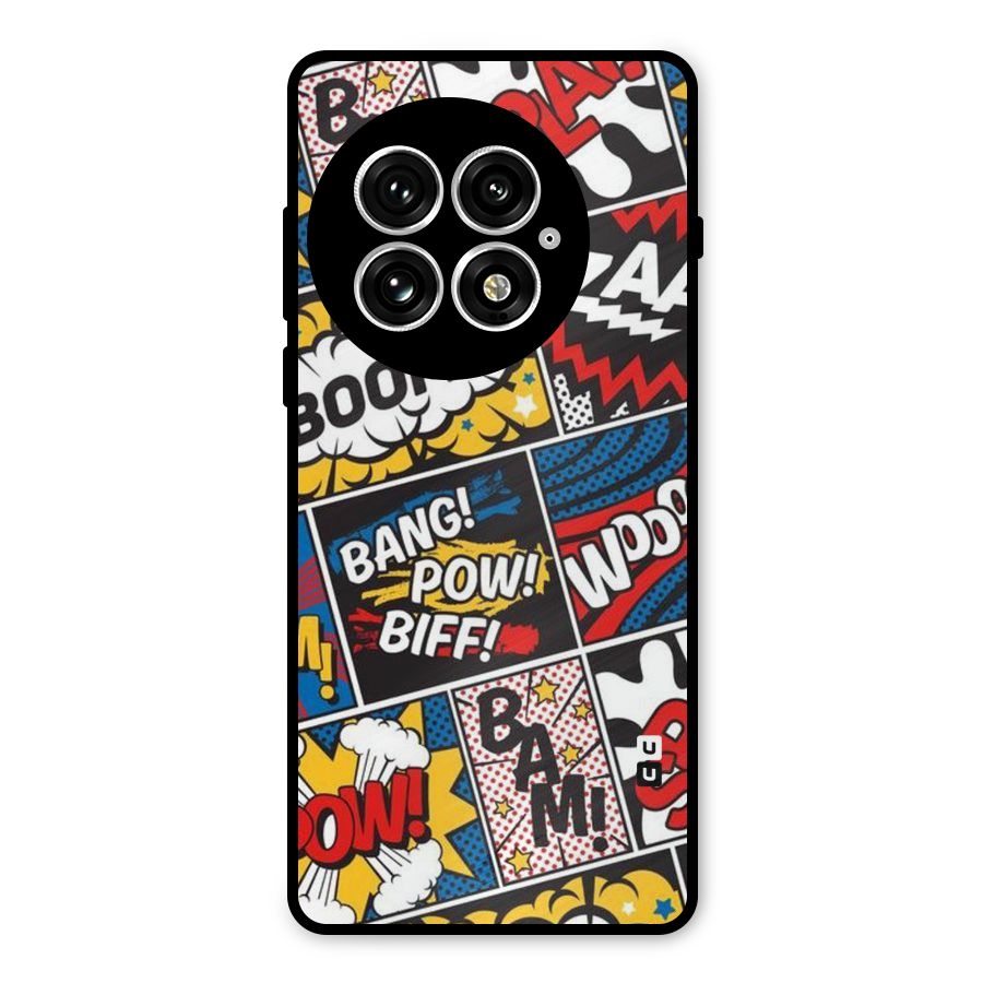 Bam Pattern Metal Back Case for OnePlus 13